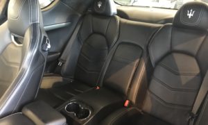 2013 Maserati GT Back Seat